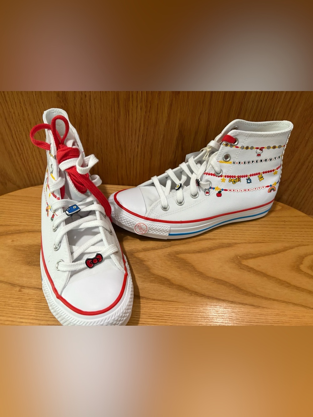 Converse x Hello Kitty & Friends Chuck Taylor All Star High Top Shoes Womens 8